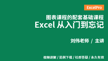 Excel从入门到忘记，从提升到中级水平