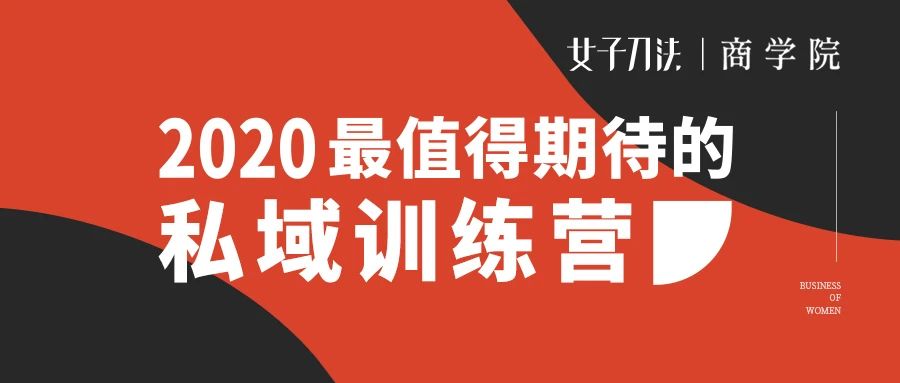 女子刀法·私域训练营，上接战略，下达绩效，价值2999元