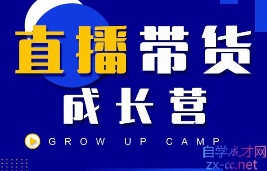 红人抖商公社·直播带货成长营，价值980元