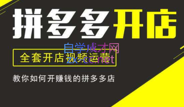 汇睿拼商学院·拼多多开店培训VIP课程【更新24年1月】