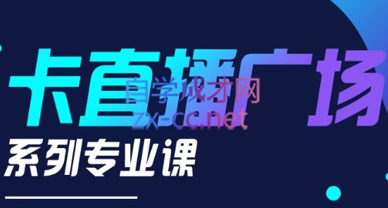 禾兴社·卡直播广场技术系列专业课，价值980元