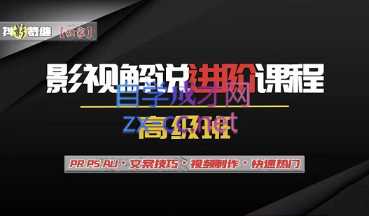 抖影裁缝·影视解说进阶课程【高级班】，价值688元