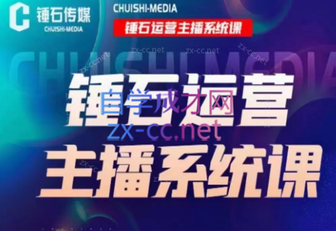 锤石传媒·2023运营主播系统课（六天课），价值6800元