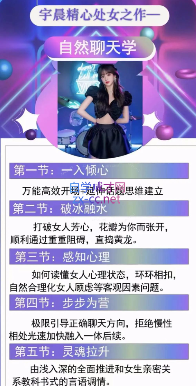 宇晨精心chu女之作，自然聊天学