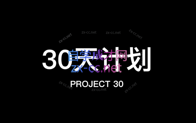 30天计划