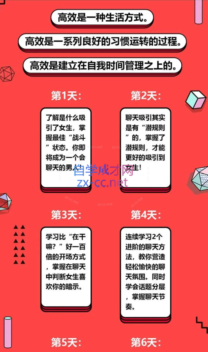 晨哥聊天急训班——8小时，让你成为一个会聊天的男人！