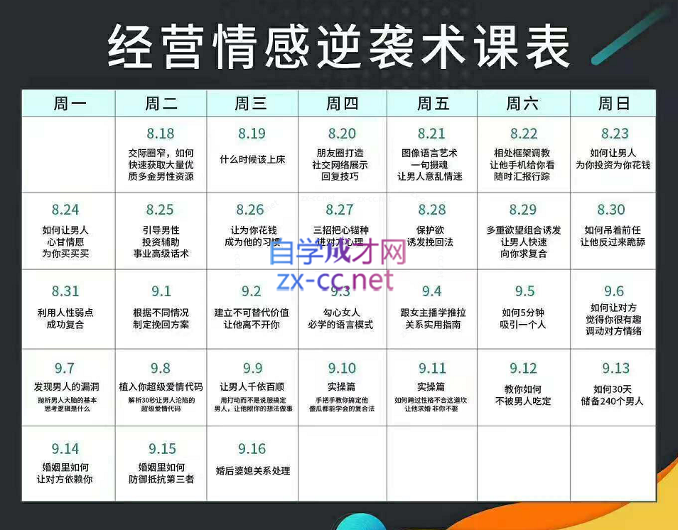 参哥情感课程风靡抖音的情感课程【完结】