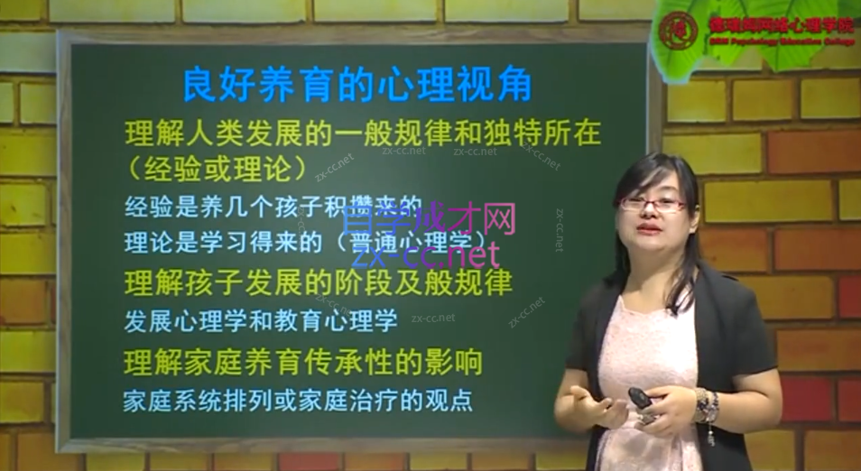  荆承红中科院亲子沟通技巧与实践 视频课程13讲