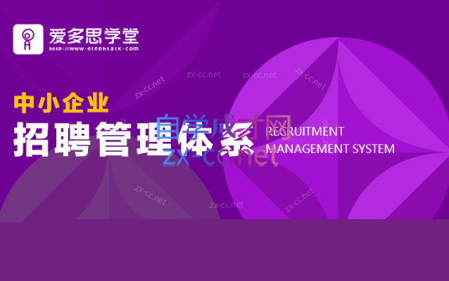 许林芳《中小企业招聘管理体系》9讲