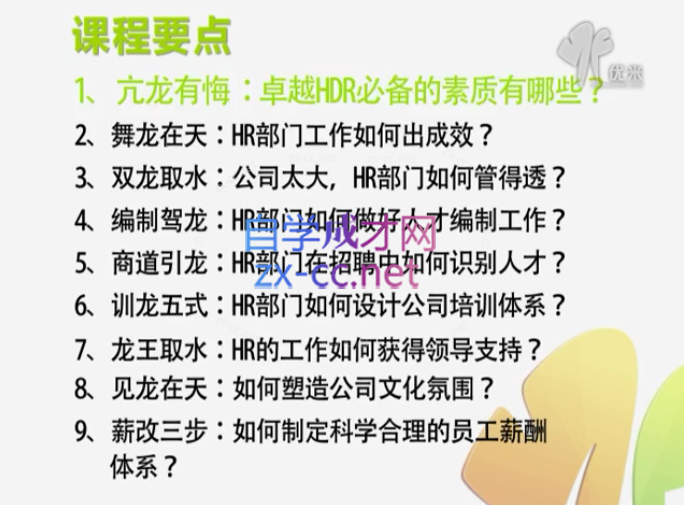 人力资源总监的降龙十八掌：卓越HR成长之路