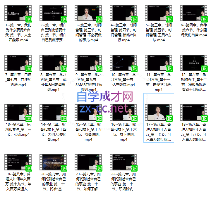 认知提升课，成事的核心，助力千万女性的自我认知和觉醒