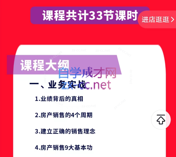 皮哥·房产销售新渠道获客与业务课，​打造新时代房产经纪达人