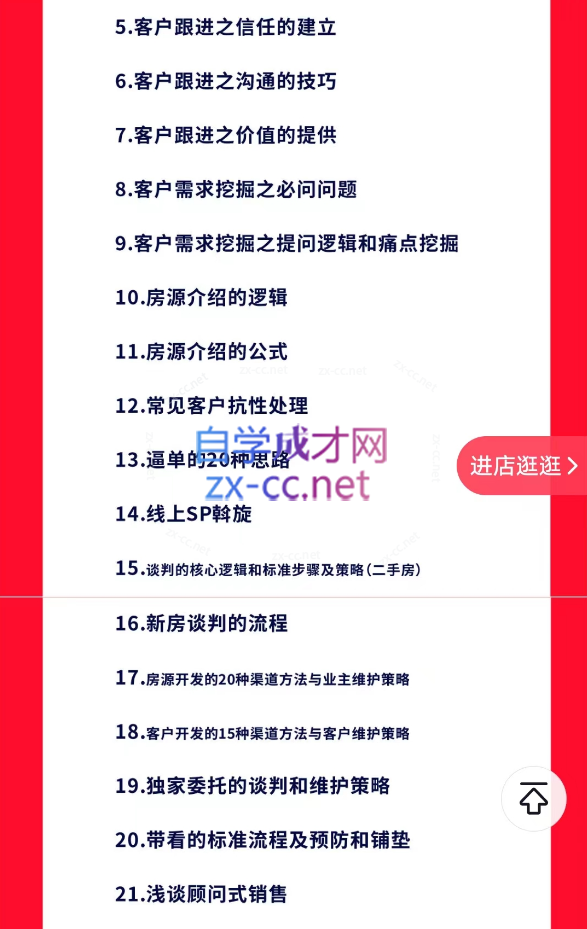 皮哥·房产销售新渠道获客与业务课，​打造新时代房产经纪达人