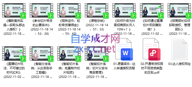 抖音直播切片带货项目课程，带你0基础打造切片带货账号，用明星ip实现躺
