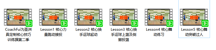CoachFui：第二季篮球核心力量技巧训练課程
