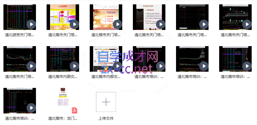 【清北游资】龙门实战特训营-缠龙内训课程 2023年