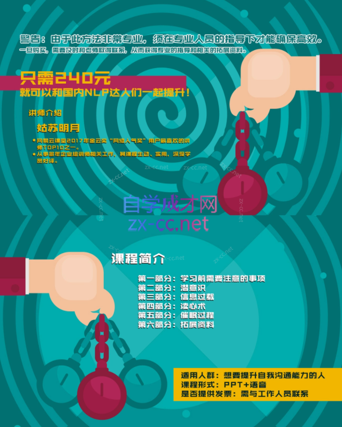 姑苏明月：如何学习《隐蔽催眠的艺术》