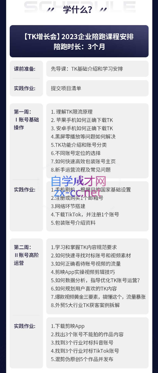 TIKTOK全方位通关专项企业陪跑【第三期】
