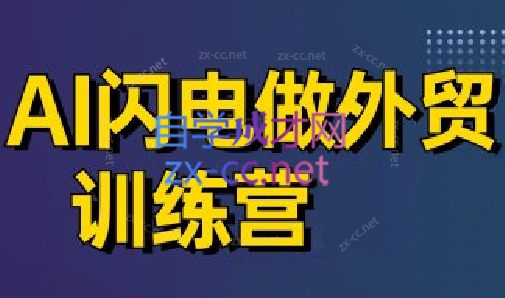 大卫·AI闪电做外贸训练营（更新12.0）