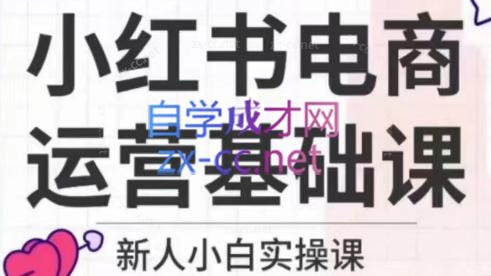 柒柒·小红书电商基础实操课