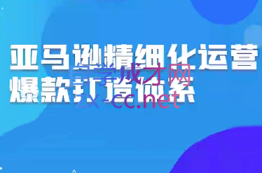 优匠-董老师·亚马逊精细化运营爆款打造体系
