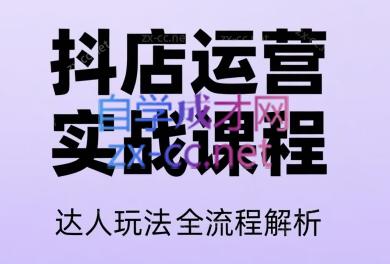天祥电商·25年抖音小店运营课程（更新7月）